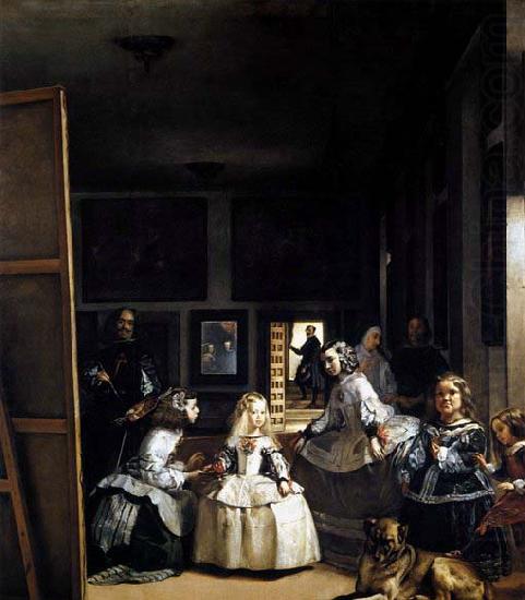 Las Meninas or The Family of Philip IV, VELAZQUEZ, Diego Rodriguez de Silva y